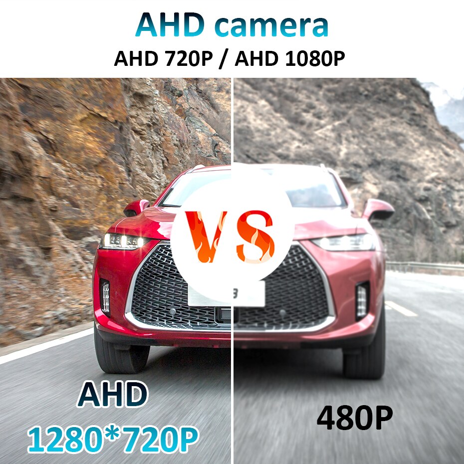 Wondefoo – caméra de recul 1080P AHD Version nuit, pour Ford Focus 2/3 Contour Fusion KUGA MK1 Fiesta ST Mondeo BA7 hatchback MK4