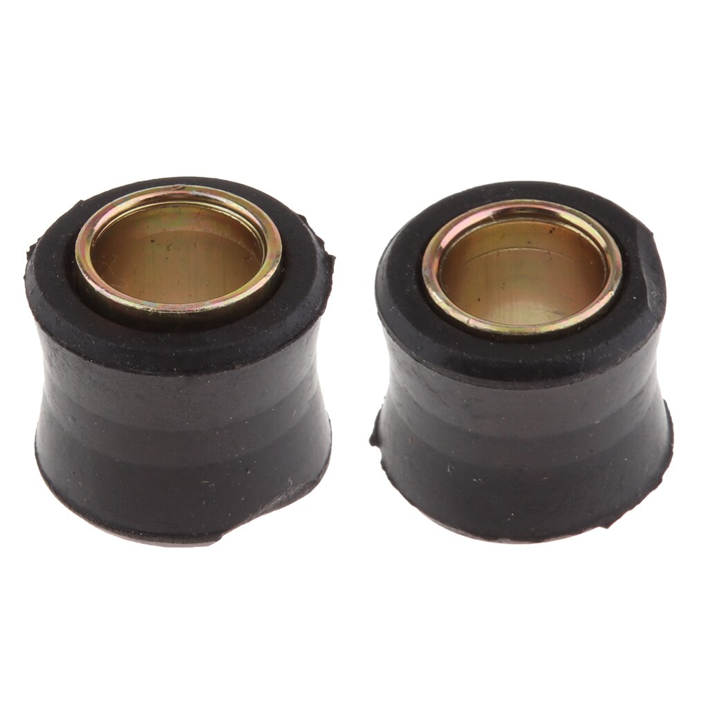 2PCS Motorcycle V bush-end Rubber&amp;Metal, Shock Absorber Suspension Bushing for ATV/Motorcross/Dirt Bike