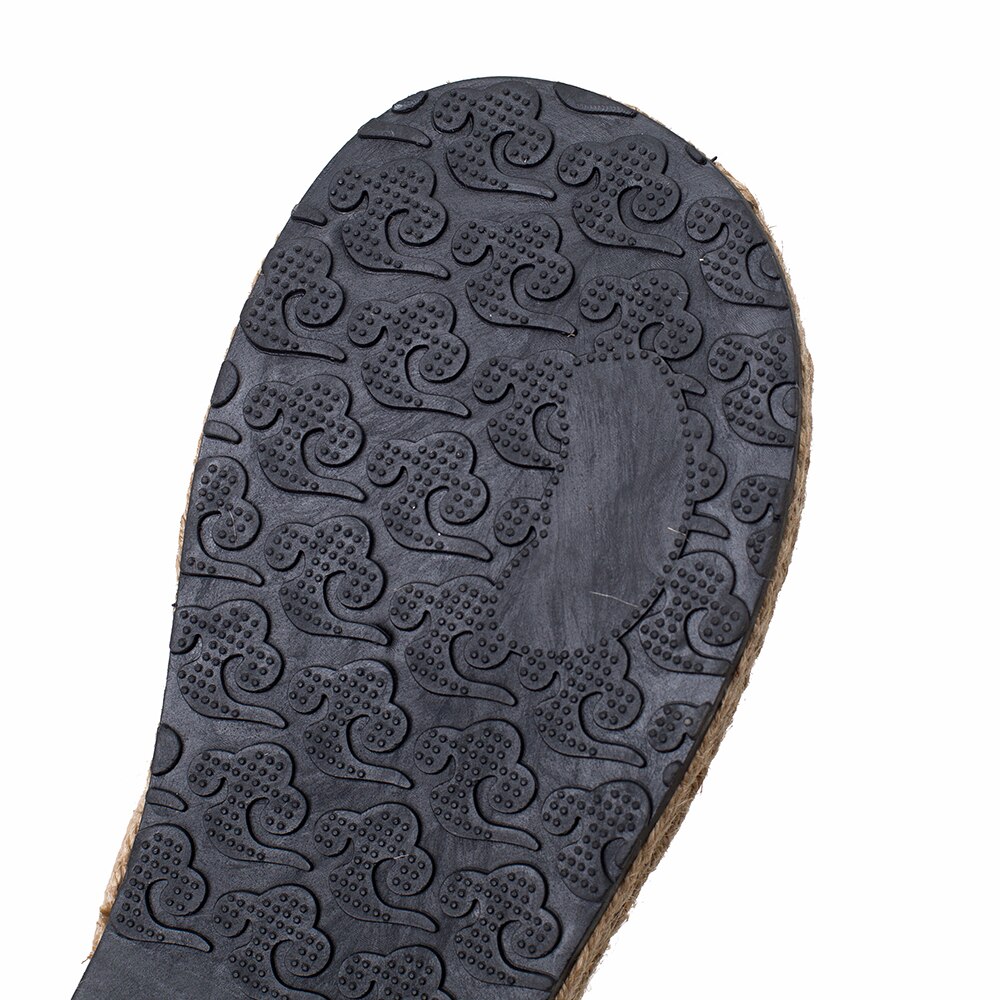 Veowalk, mocasines de lino informales con bordado de algodón marrón para Mujer, zapatos planos Vintage elegantes hechos a mano para Mujer