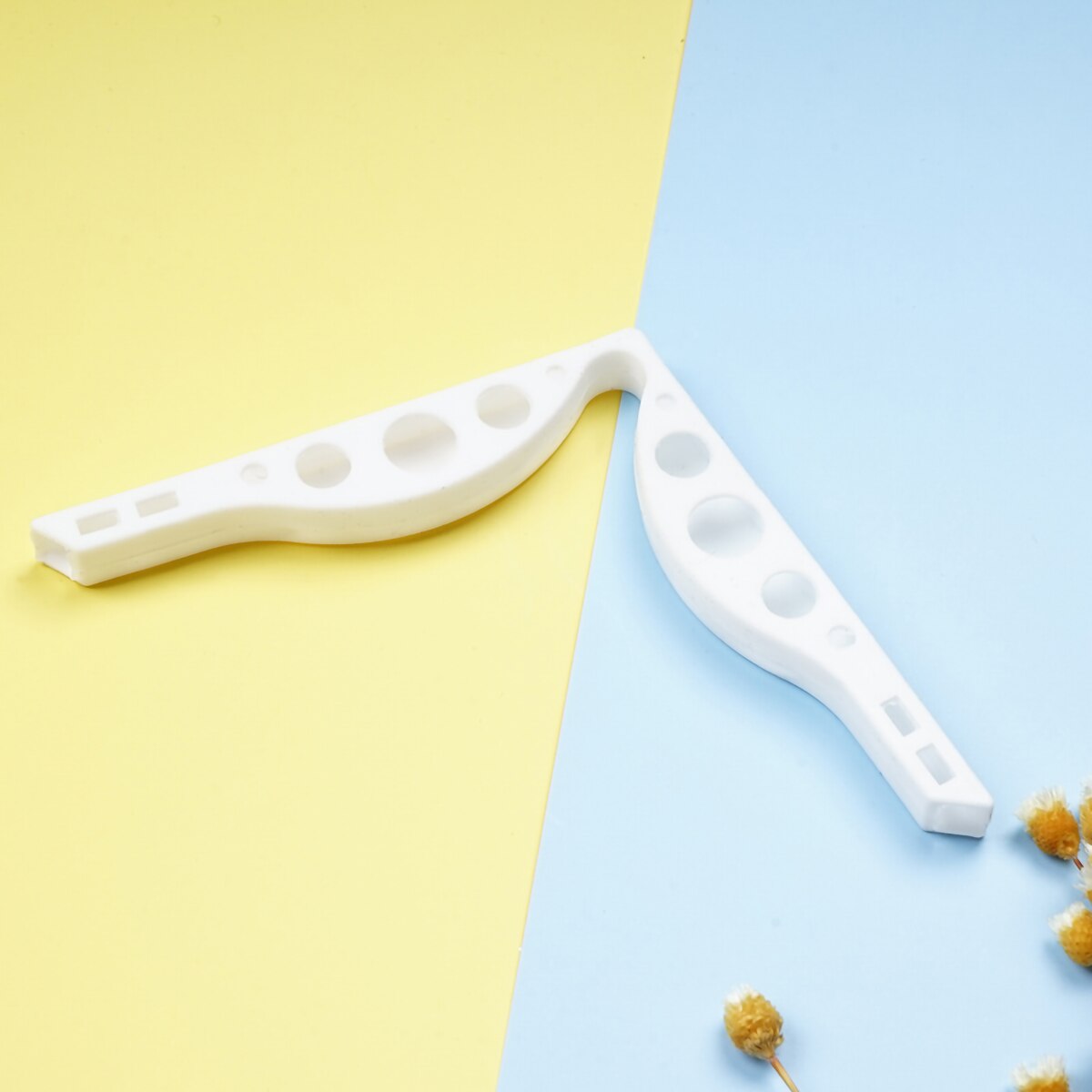 5PCs Face Silicone Nose Bridge Increases Breathing Space To Help Breathe Smoothly Anti-fogging Nose Bridge: 1pc F