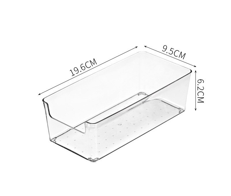 Kitchen for Storage The Drawer Separator Desk Divider Makeup Organizer Closet Chest Underwear Tableware Tool Box Dresser Plastic: Small long box