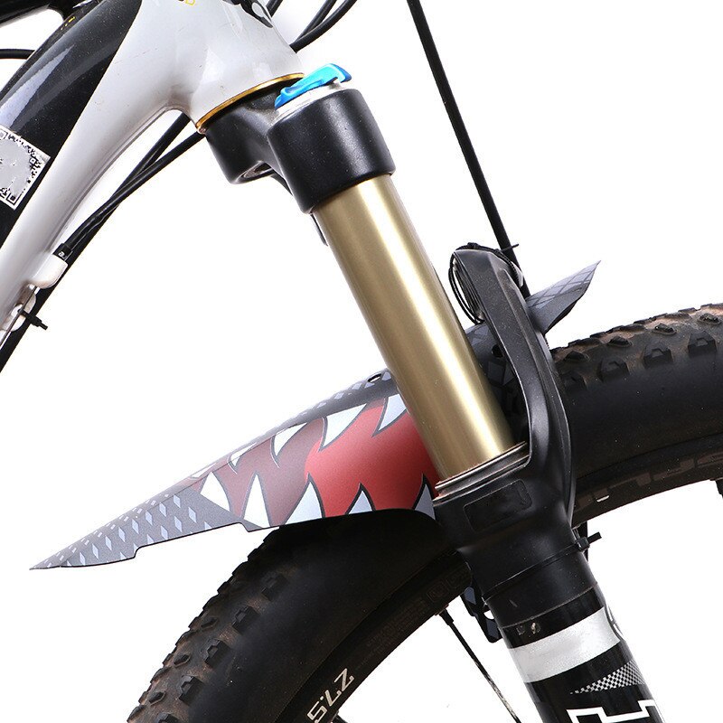 1PC Durable Bicycle Mudguard Front Rear Mudguard Cycling Road Mountain Bike Bicycle Fender with 6 Fixing Strap Bike Accessories