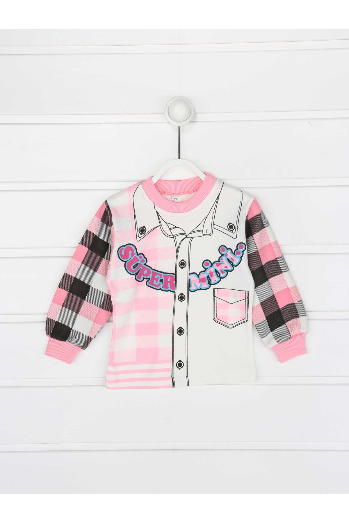 Roze Vrouwelijke Kind Nachtkleding Set