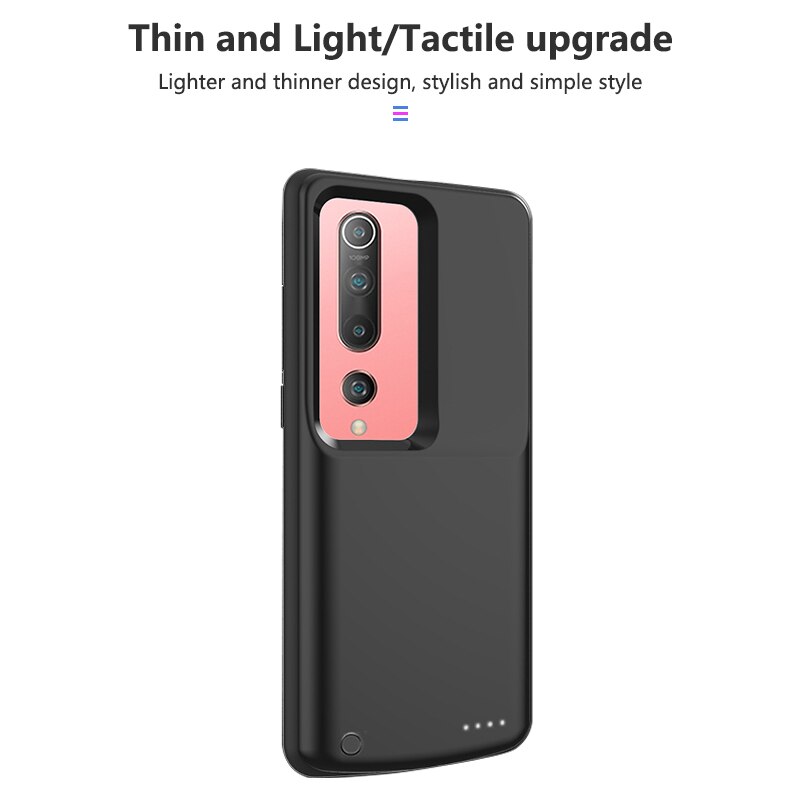 Coque de chargeur de batterie 6800mAh pour Xiaomi Mi 10, 10 Pro, 9T, 9T Pro, chargeur de batterie, pour Mi 9, SE, 9 Pro, CC9, SE