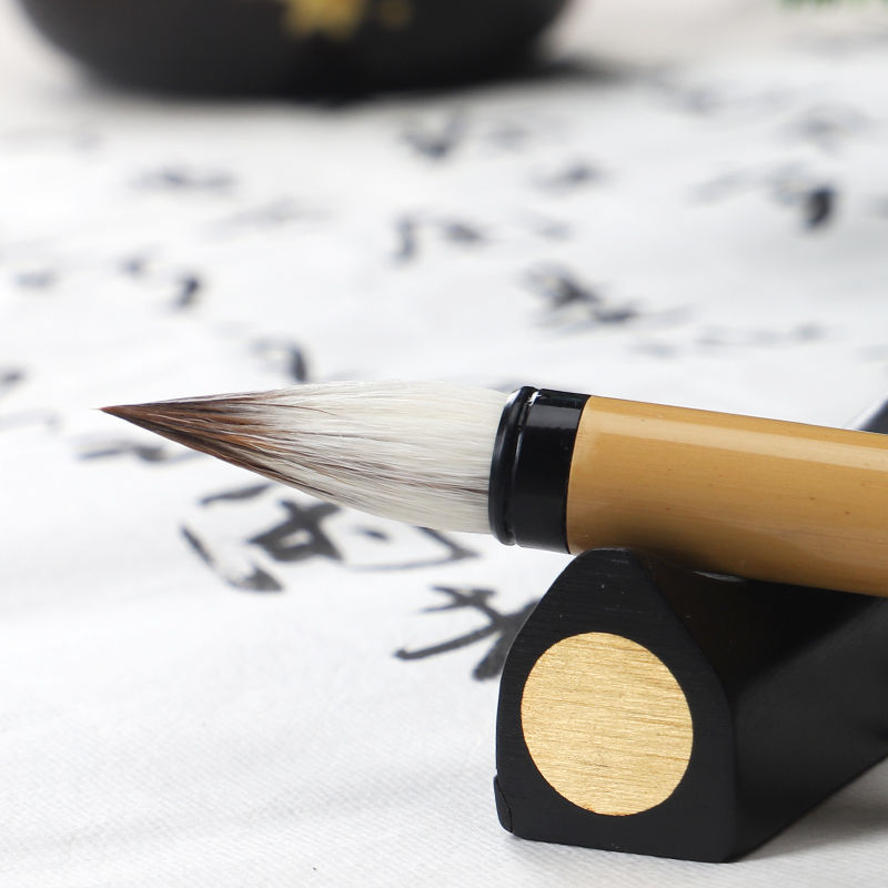Regular Script Calligraphy Brush Set Multiple Hair Professional Writing Brush Pen Chinese Calligraphy Copy Scriptures Brush Pen