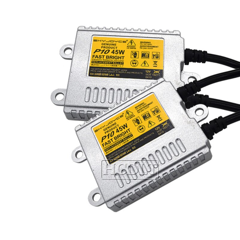HCDLT Prämie Schnelle Helle 45W Dünne Drossel versteckt Scheinwerfer Bausatz Xenon H1 H3 H11 HB3 HB4 9012 D2H H7 12V 5500K Weiß Auto Glühbirne