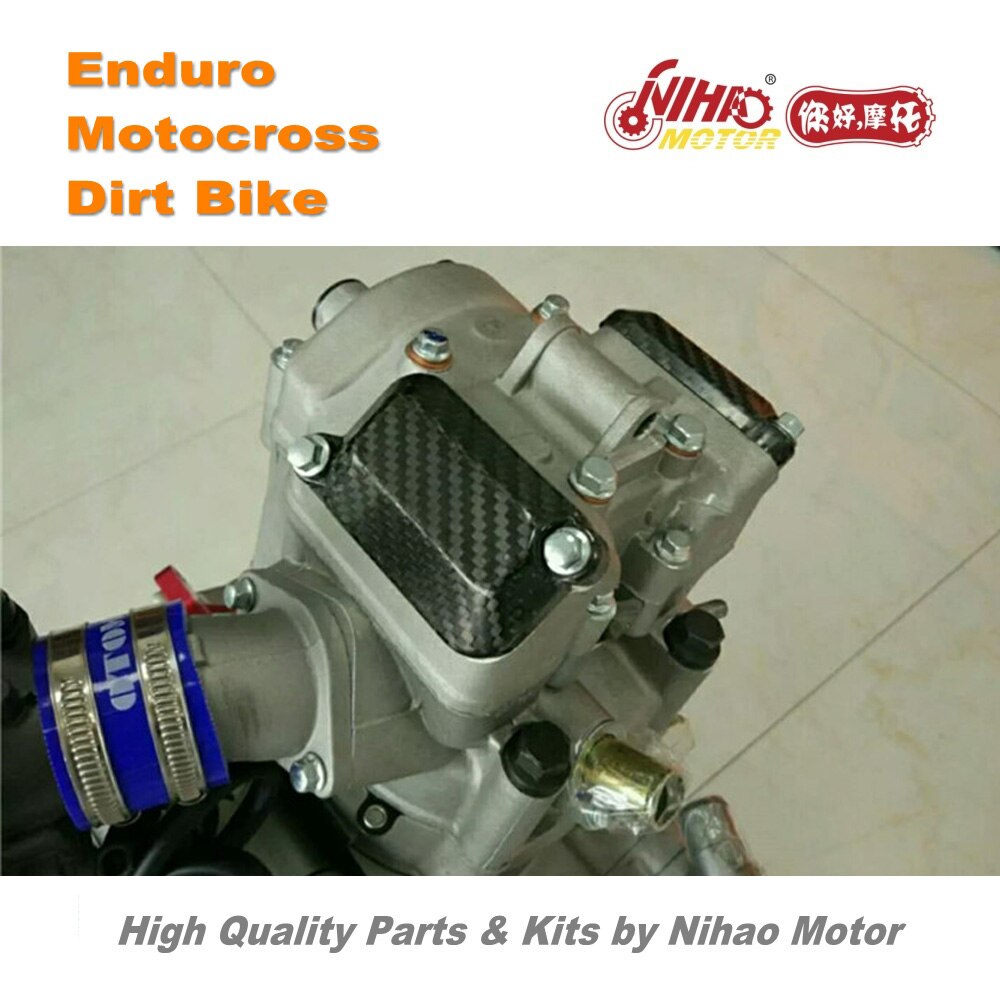 Ot -48 motocross osat nc carbon valave cap kansi zongshen  nc250 enduro sarja maastopyörän moottorin vara cross motoland vento bse irbis