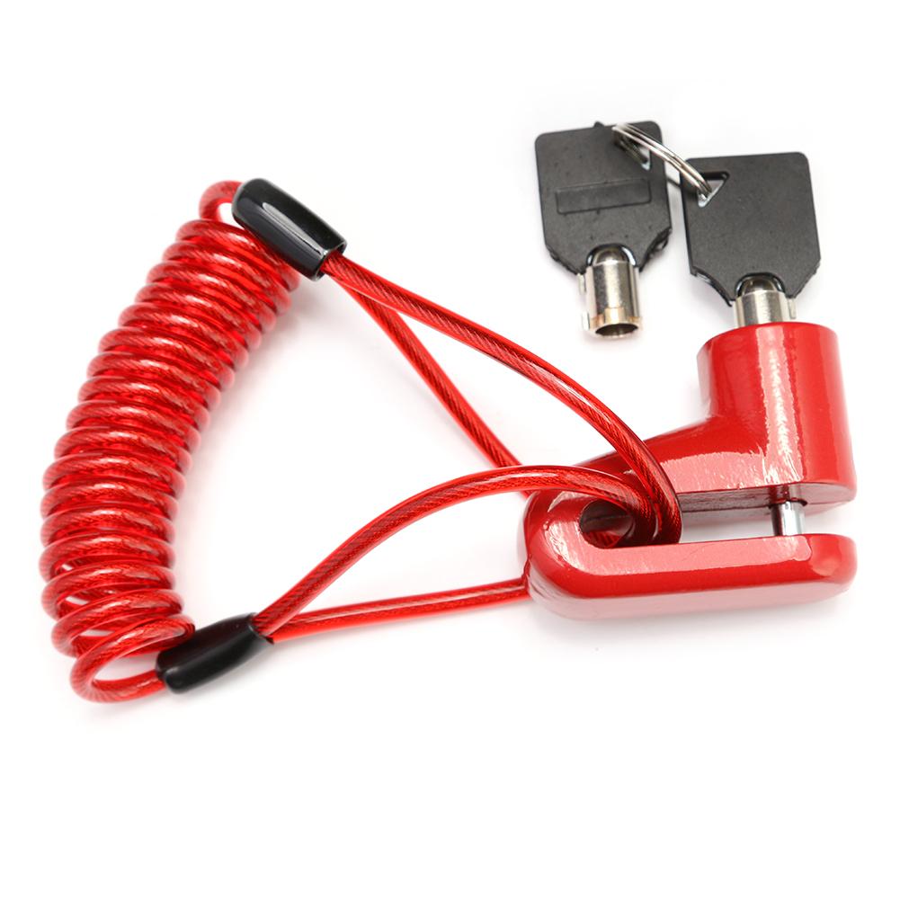 Anti-Theft Disc Brakes Lock with Steel Wire For Xiaomi M365 Electric Scooter Skateboard Wheels Lock Disc Brake Kickscooter
