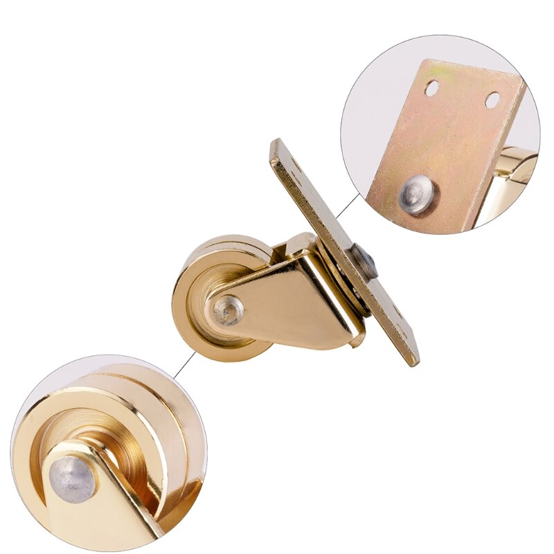 Hauteur accrue Piano roulette verticale roue universelle Piano Instrument directe