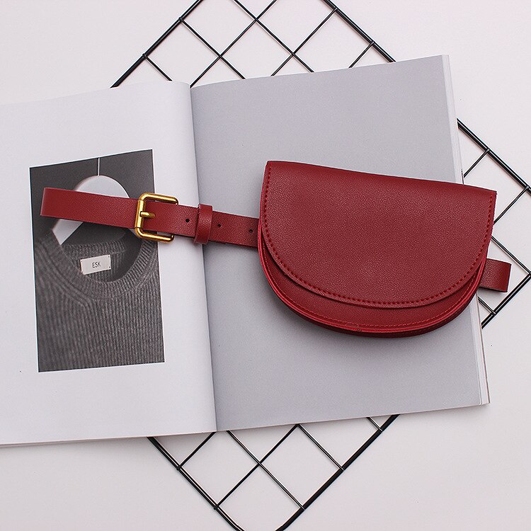 Kleine tas damesstijl mini telefoontas koreaanse stijl eenvoudige hardlooptas koerierstas: Rood