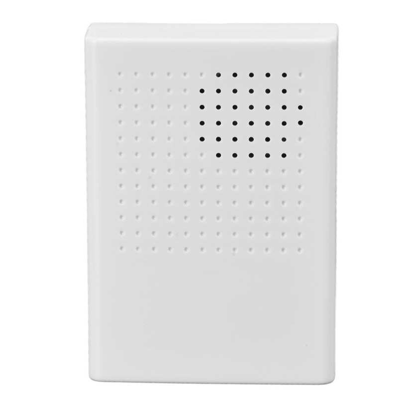 12V Wired Electronic Doorbell Dingdong Ringtone 90dB White Access Control for Hotel Home Classic Door Bell No Battery Doorbell