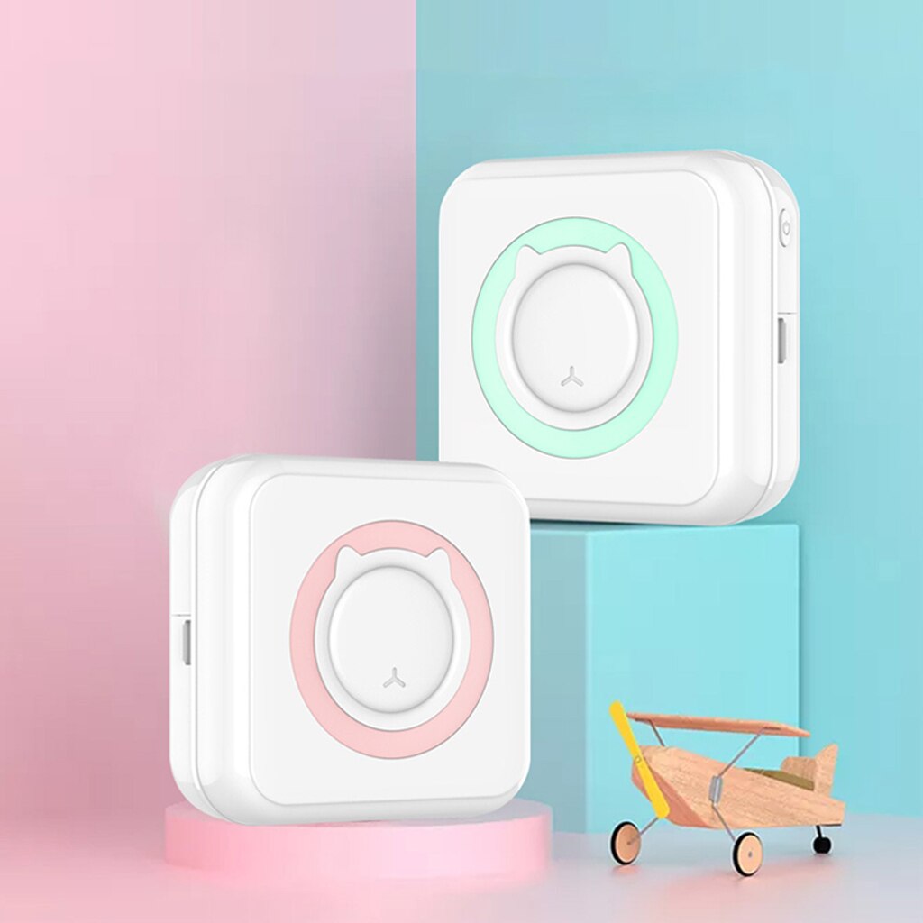 Tragbare Thermo Drucker C15 Papier Foto Tasche Thermische Drucker 57mm Druck Drahtlose Bluetooth Android IOS Drucker Für Art
