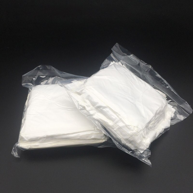 100pcs/lot 10cm*10cm Dust-free White Clean Wiping Cloth for Camera Screen Cleaning Cloth Photo Studio Photography Clean Cloths