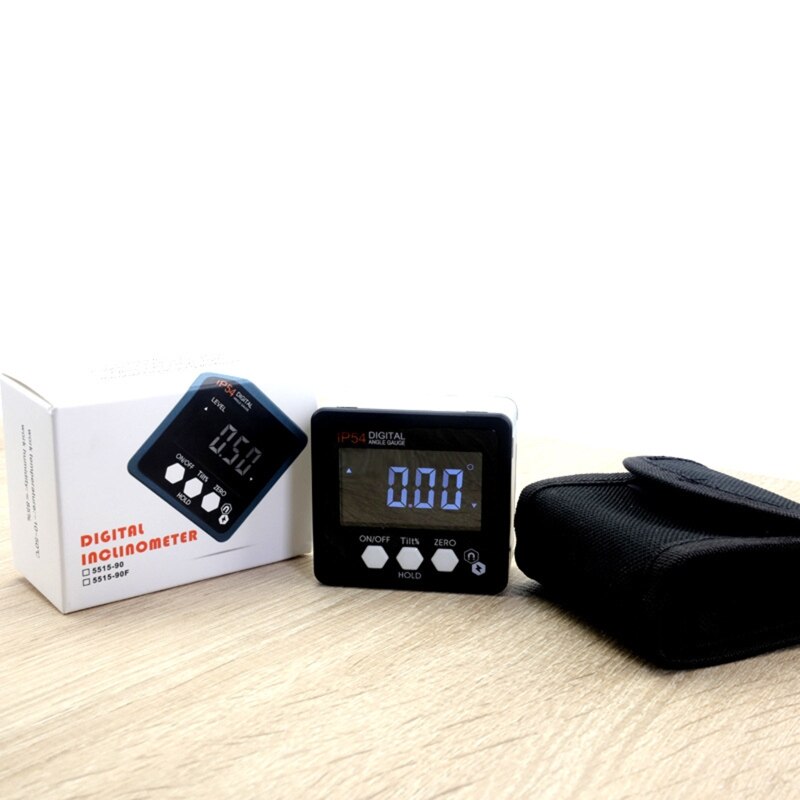 High Precision Electronic Digital Display Level Waterproof Bearing Angle Ruler