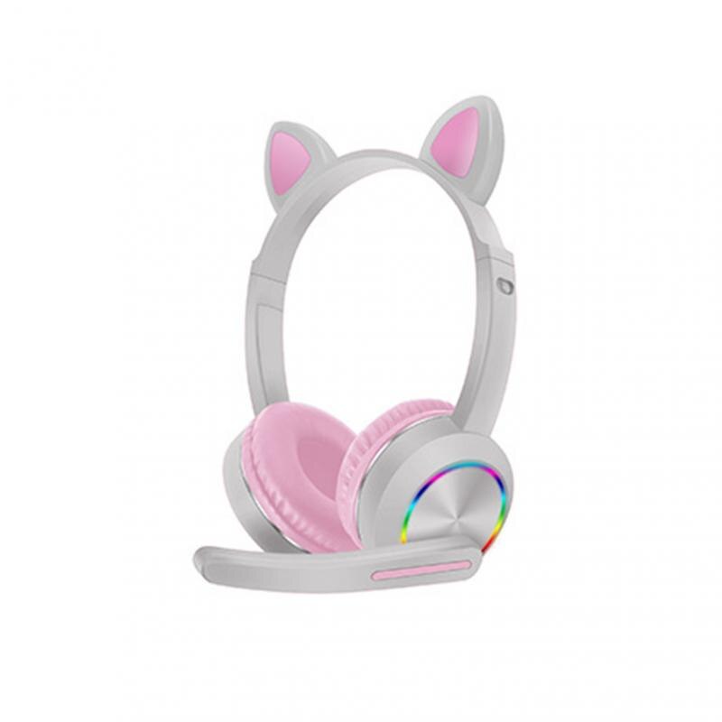 Cat Ear Headphones - Bluetooth 5.0 Wireless Stereo Headset with Mic - Hifi Sound for Kids & Adults: 04