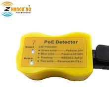 PoE Detector PoE Quickly identify Power over Ethernet with RJ45 indicates passive /802.3af/at; 24v/48v/56v used for PoE Injector