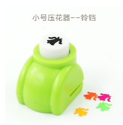 Mini Flower Paper Craft Punch Hole Puncher Scrapbook Punches Handmade Cutter Card DIY Tool: bell