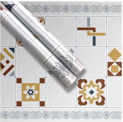 Self-adhesive kitchen oil-proof stickers high temperature resistant waterproof tile wall stickers wallpaper cabinet stickers: NO  05