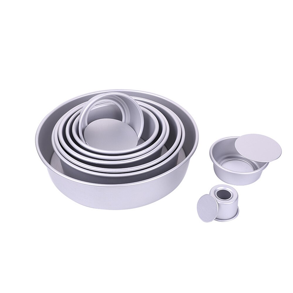 Ronde 4/5/6/7/8/9/10 Inch Aluminium Kerst Cakevorm Cake Tool bakken Tool Mould Pan Patroon Bakvormen Keuken Benodigdheden