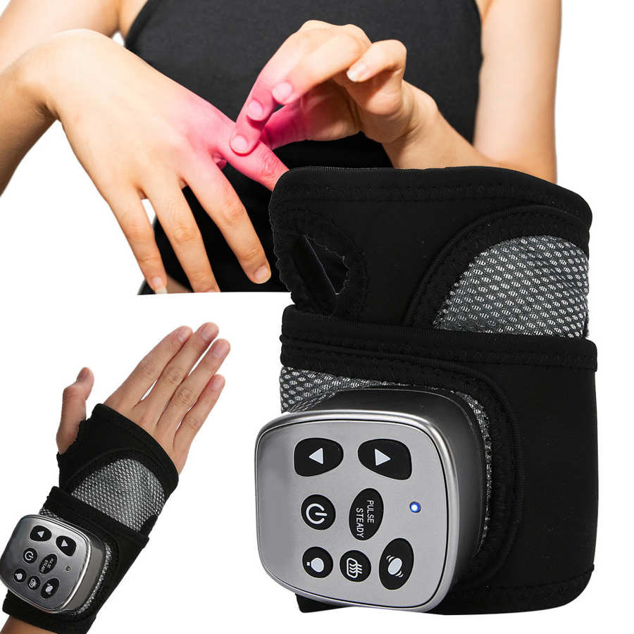 Handgelenk Massagegerät Elektrische Heizung Heiße Kompresse Handgelenk Heizung befestigen Massage Gesundheit Pflege Körper Massagegerät Entspannung Gerät