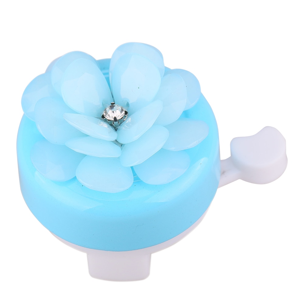 Pink Flower Bicycle Bell for Lady Bike 2 colors Aluminum Cycling Ring for Kids Folding Bike Mountain Bike Bicicleta Campanilla