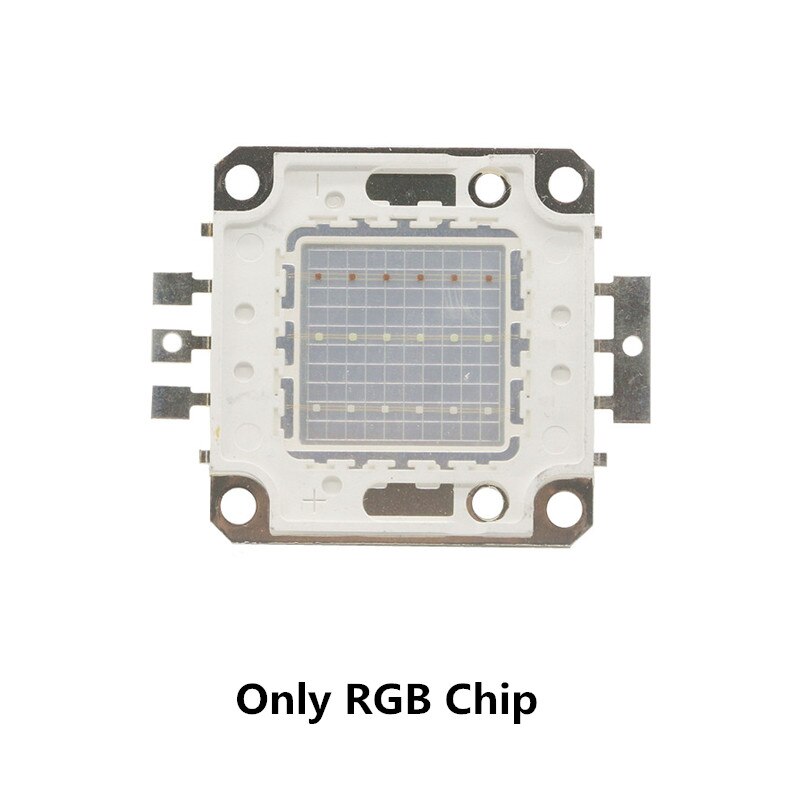 RGB LED Chip COB Lamp Bead With RGB Lighting Transformer Drive Power Supply High Power Luminance Safety 10W 20W 30W 50W 100W: 50W / Only RGB Chip