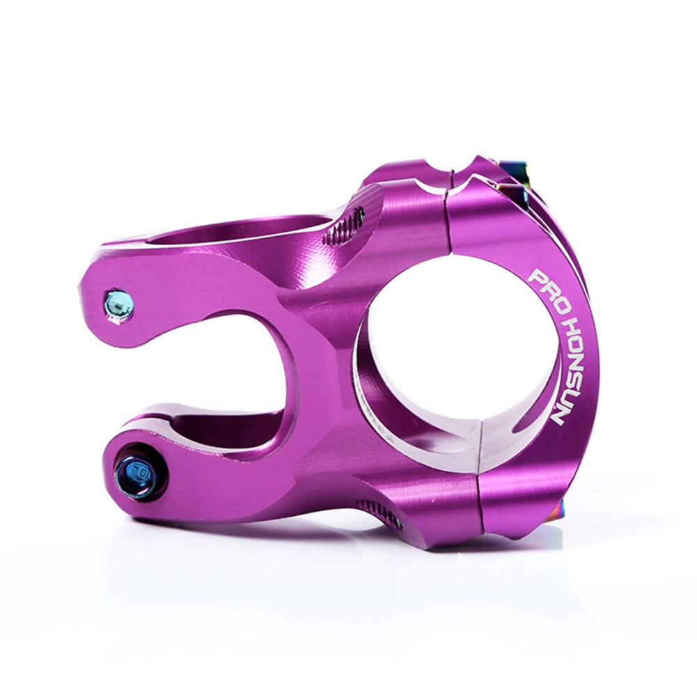 MTB Attacco Manubrio Ciclismo Manubrio Breve Gambo Della Bicicletta riser parti di Vendita Calda: viola