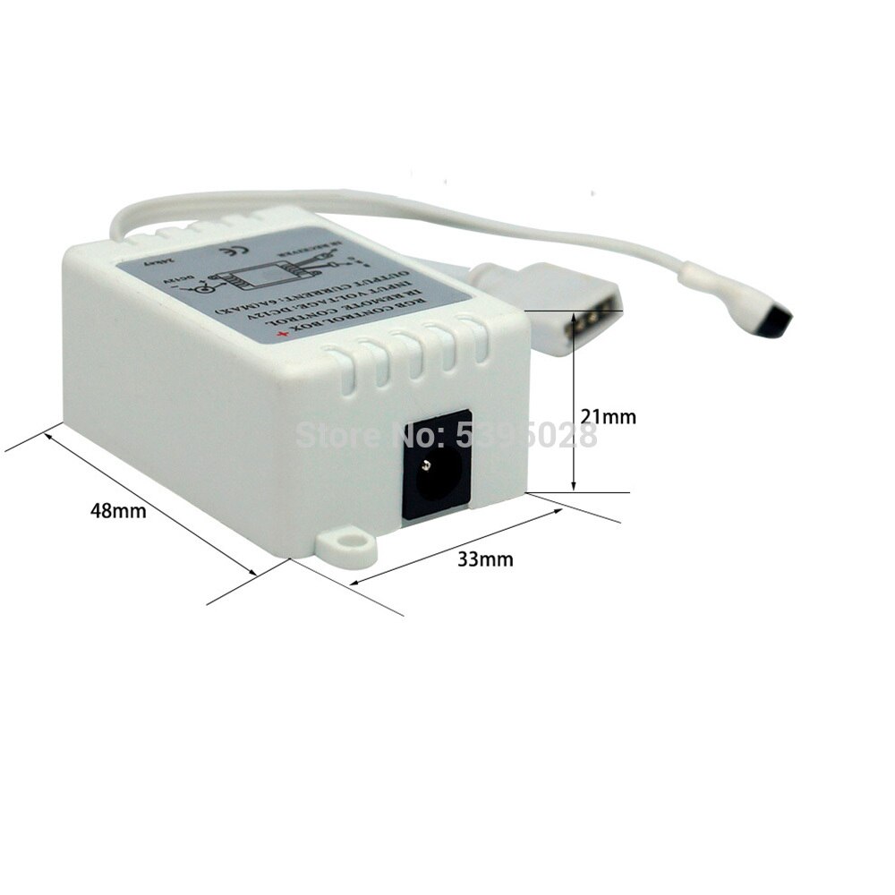 24Keys LED Controller IR Controller for SMD 3528 5050 RGB LED Strip Lights DC12V