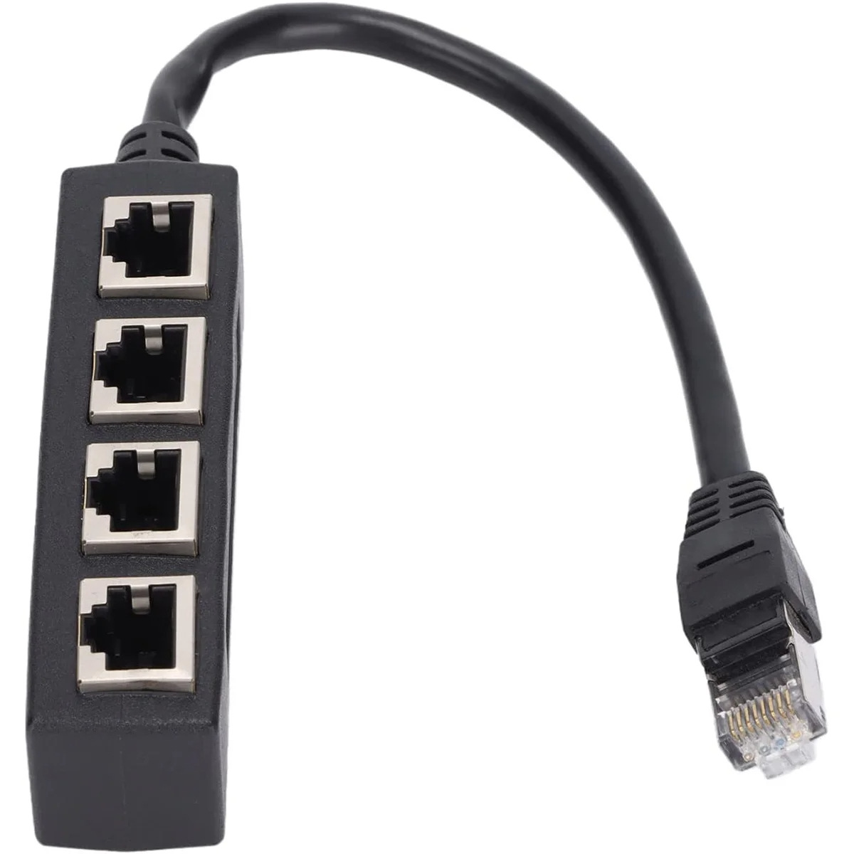 Adaptateur réseau répartiteur de câble Ethernet RJ45, séparateur Ethernet 1 à 3 câbles adaptateur de connecteur Ethernet Super LAN approprié cat 6: Rouge