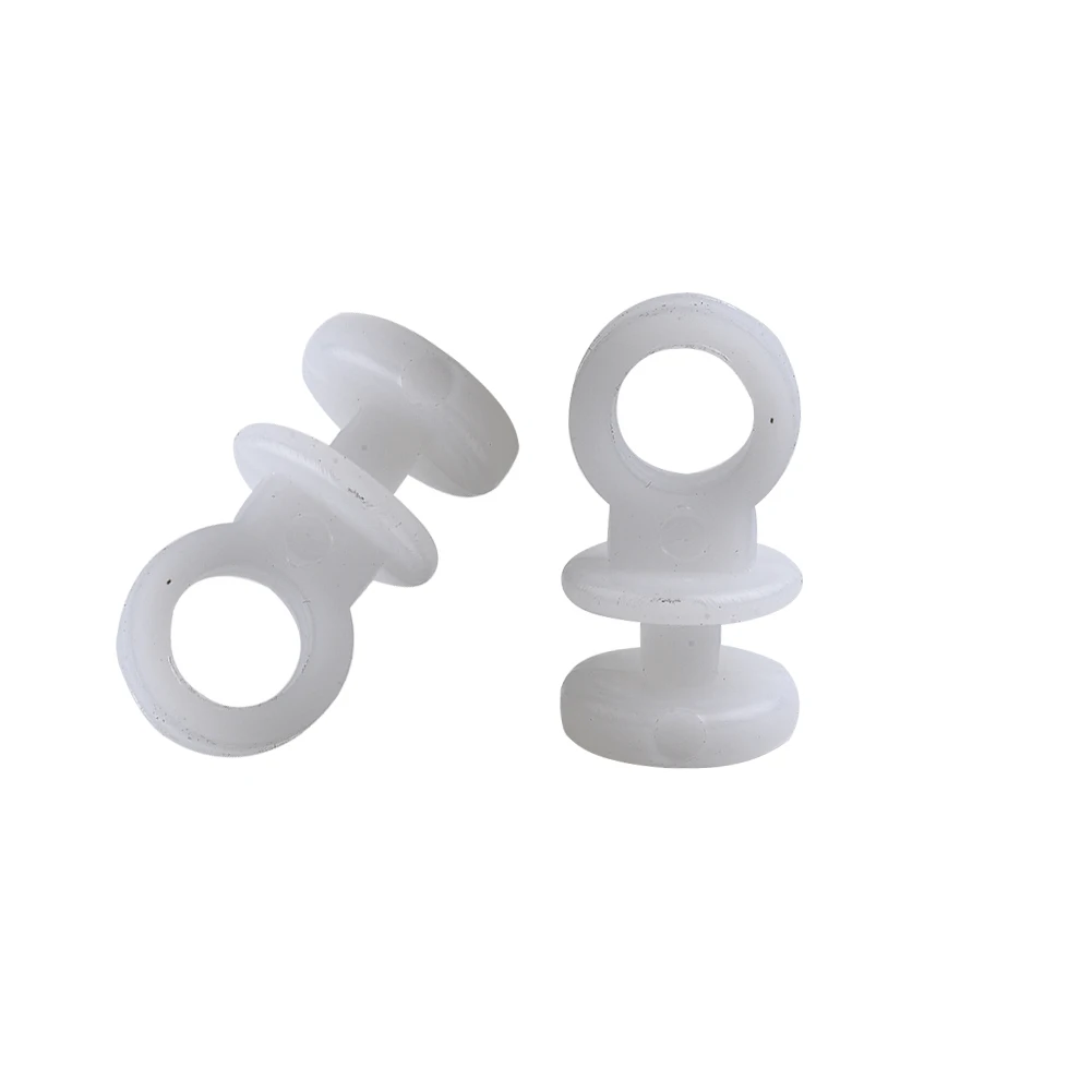 50 Uds. Ganchos deslizantes de pista de cortina de plástico, corredor apto para Camper Van, autocaravana, caravana, barco, accesorios de cortina