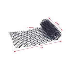 Esteras de plástico antiplagas para gatos y jardín, tira de plástico, tapón de excavación de red, Red de jardín, proveedores de puntas de plástico: XL