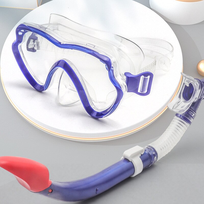 Snorkel Diving Mask Set Anti-fog Adult Swimming Diving Goggle With Breathing Tube Underwater Accessories