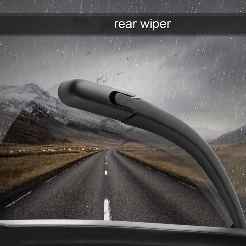 Rear Windshield Wiper Arm Set,Back Windshield Wiper Arm Blade Set for Peugeot 107 Fit for Citroen C1 Fit for Toyota Aygo