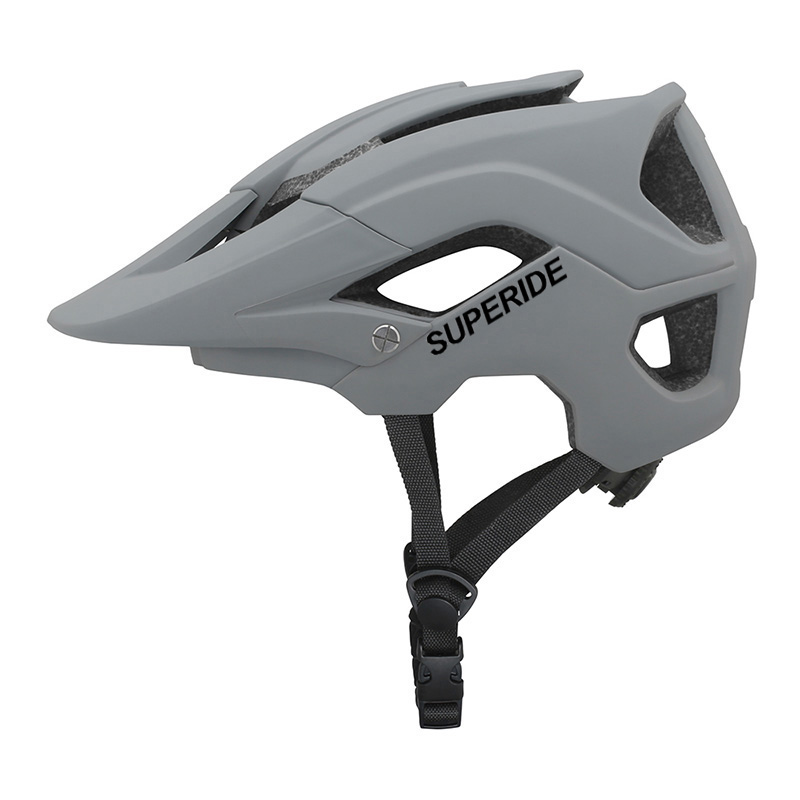 Superide em-molde dh mtb capacete de bicicleta esportes anti-impacto estrada mountain bike capacete das mulheres dos homens equitação ciclismo capacete: l / Verde
