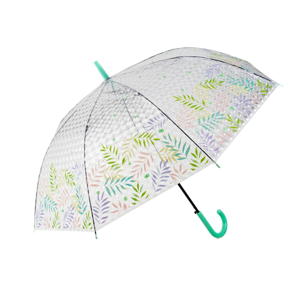 3D Umbrella Cat's eye Umbrella Cartoon Rainbow Umbrella Colour The high goods Reflective: Green