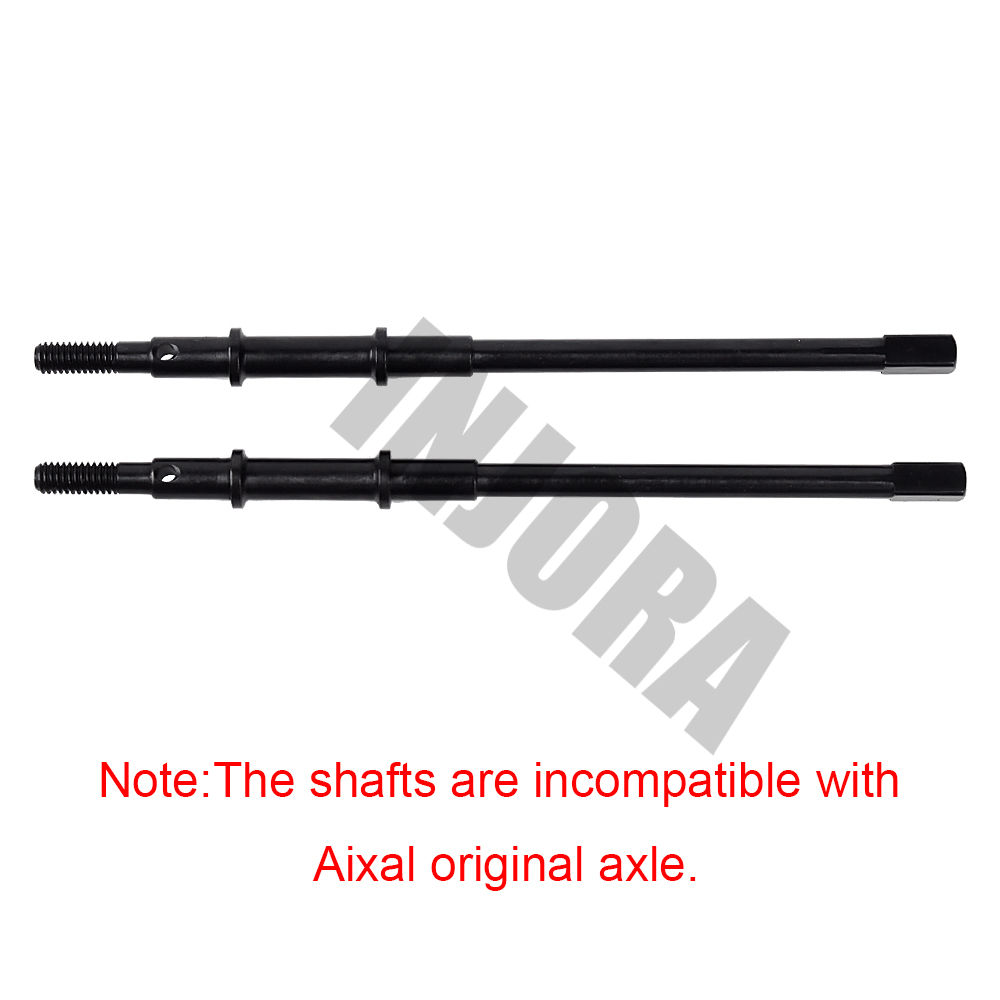 INJORA Metal Axle Dogbone Shaft Gear for 1:10 RC crawler INJORA 90046 Axle Replacement Parts