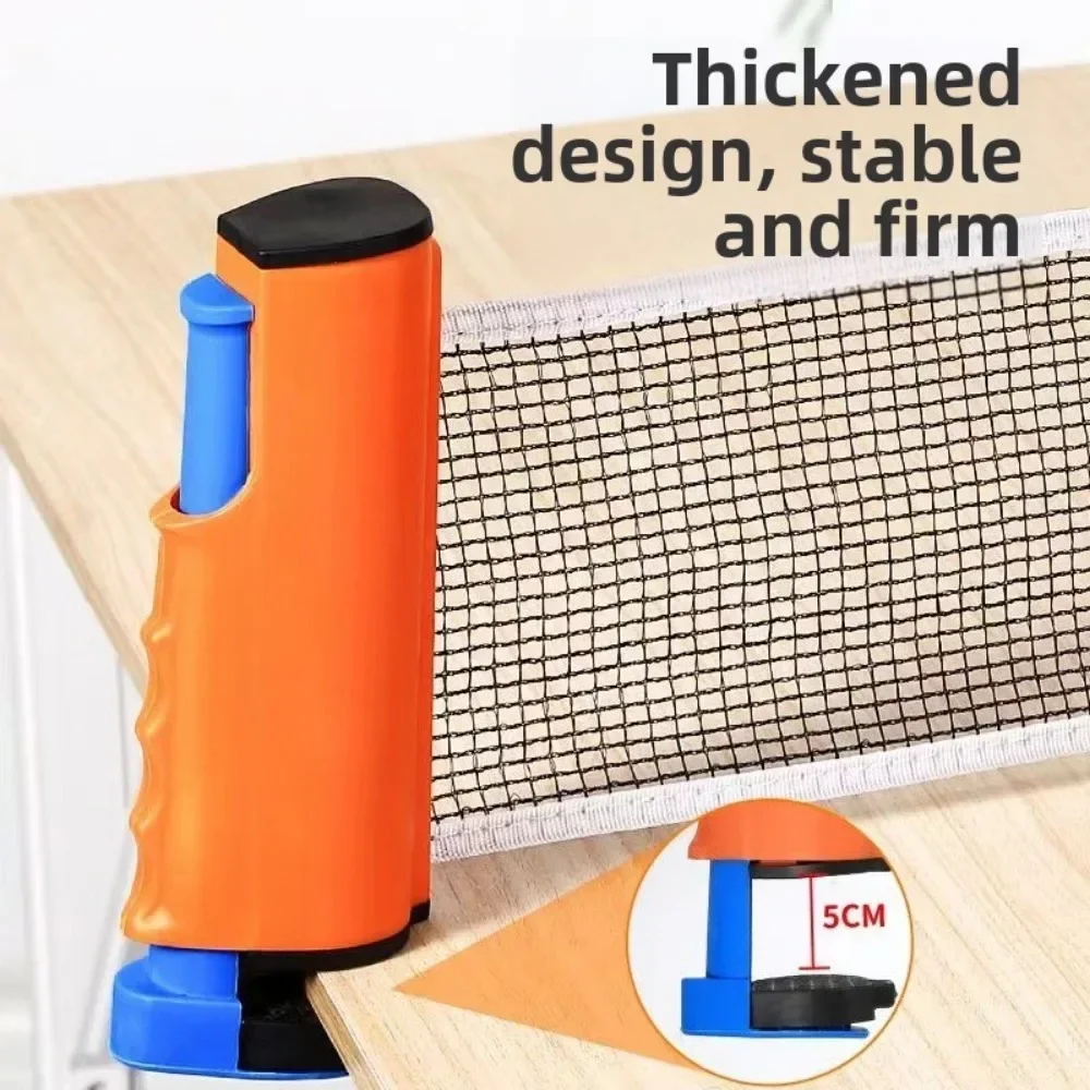 Table Tennis Net Frame Stretchable Pillar Table Tennis Mesh