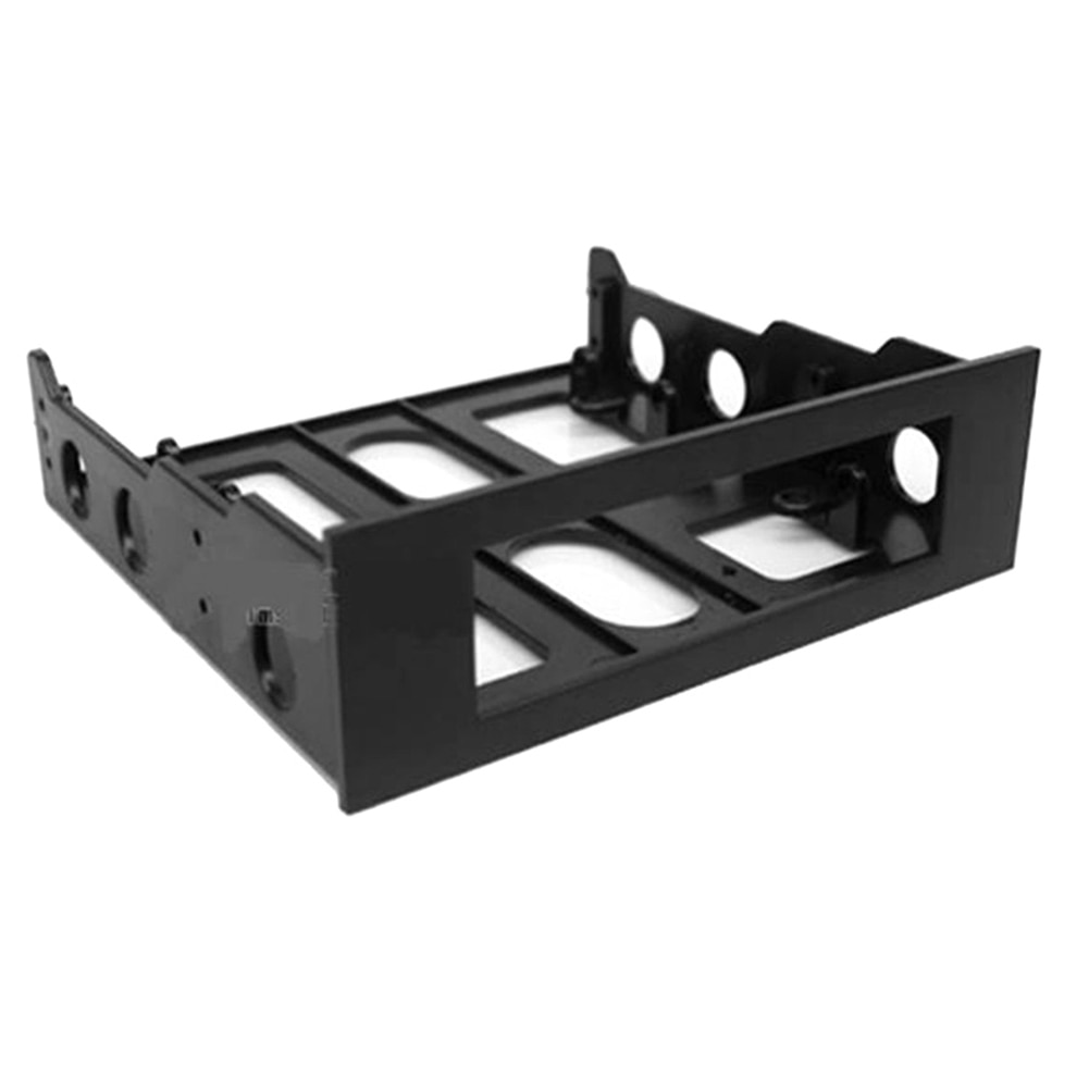 Soporte de montaje de Bahía frontal para unidad de disquete, carcasa de PC de 5,25 a 3,5 pulgadas,