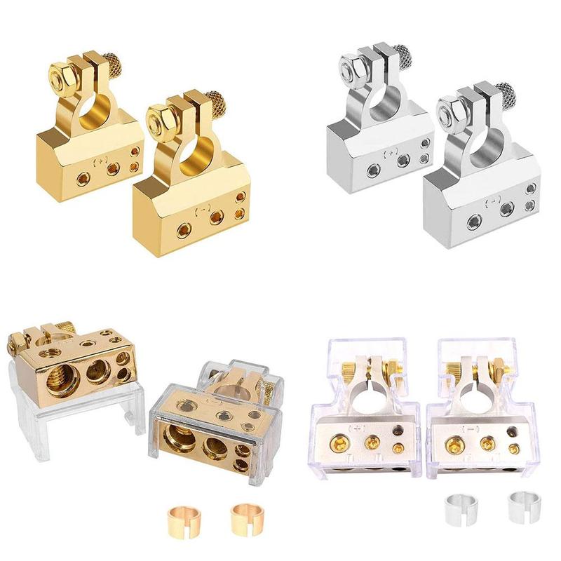 Car Battery Terminal Cover Car Battery Clip Connector Audio modified Battery Head,Battery Clip Fit for most car, boat
