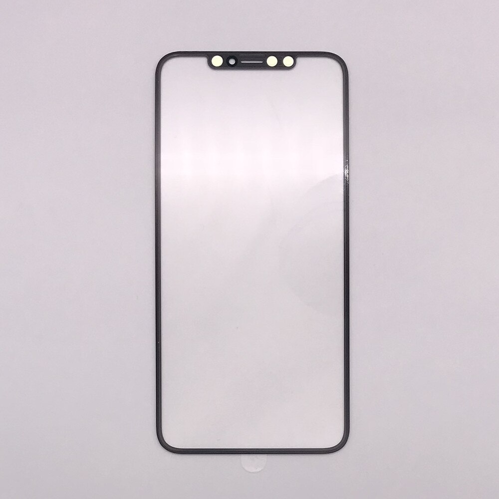 3 i 1 frontskjerm ytre glass oca rammeramme til iphone 11 pro x xs max xr skjermlinse erstatnings selvklebende klistremerke