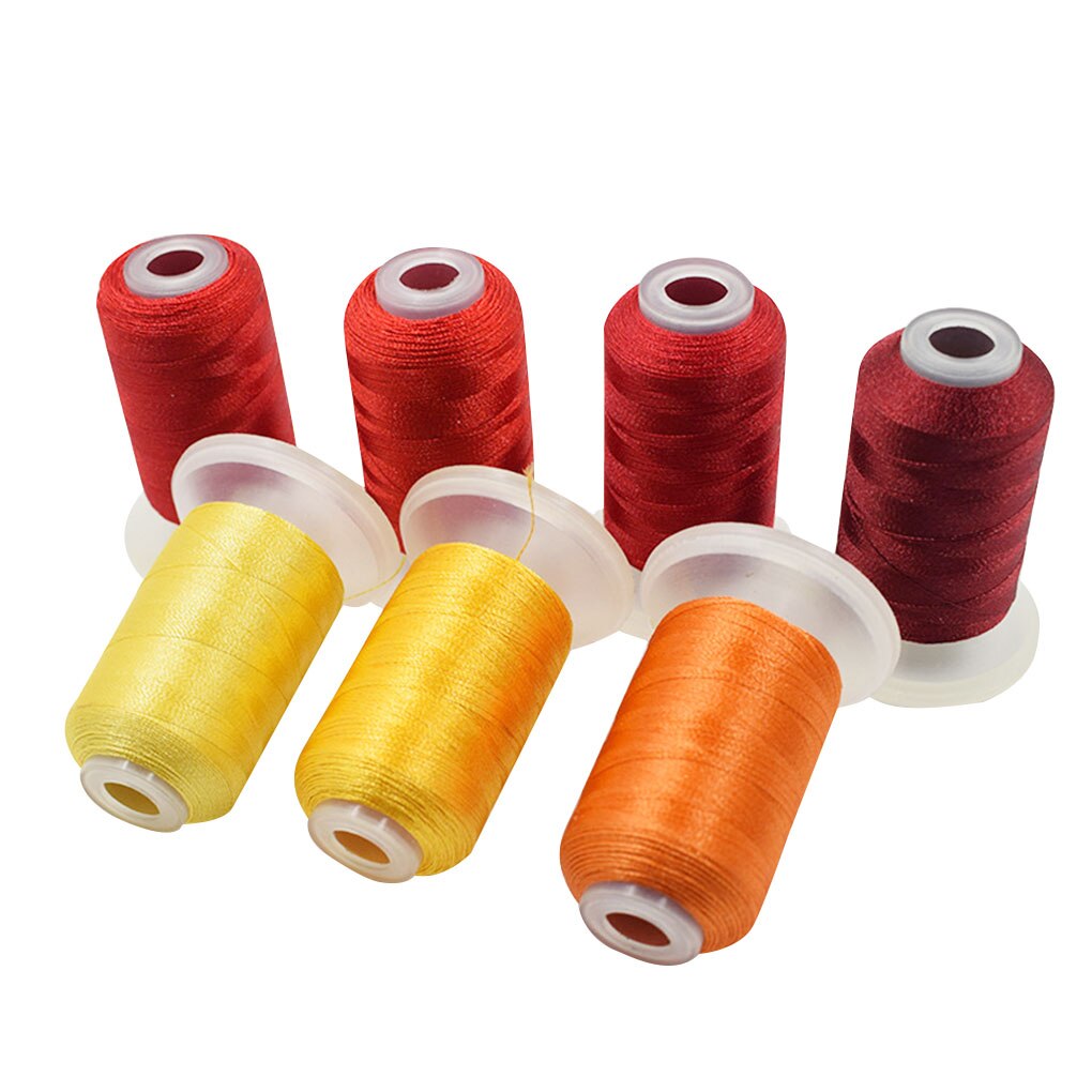 40 Rolls Color Random Thread Roll Sewing Quilting Embroidery DIY Craft Polyester 40 Colors Lines Threads 500m