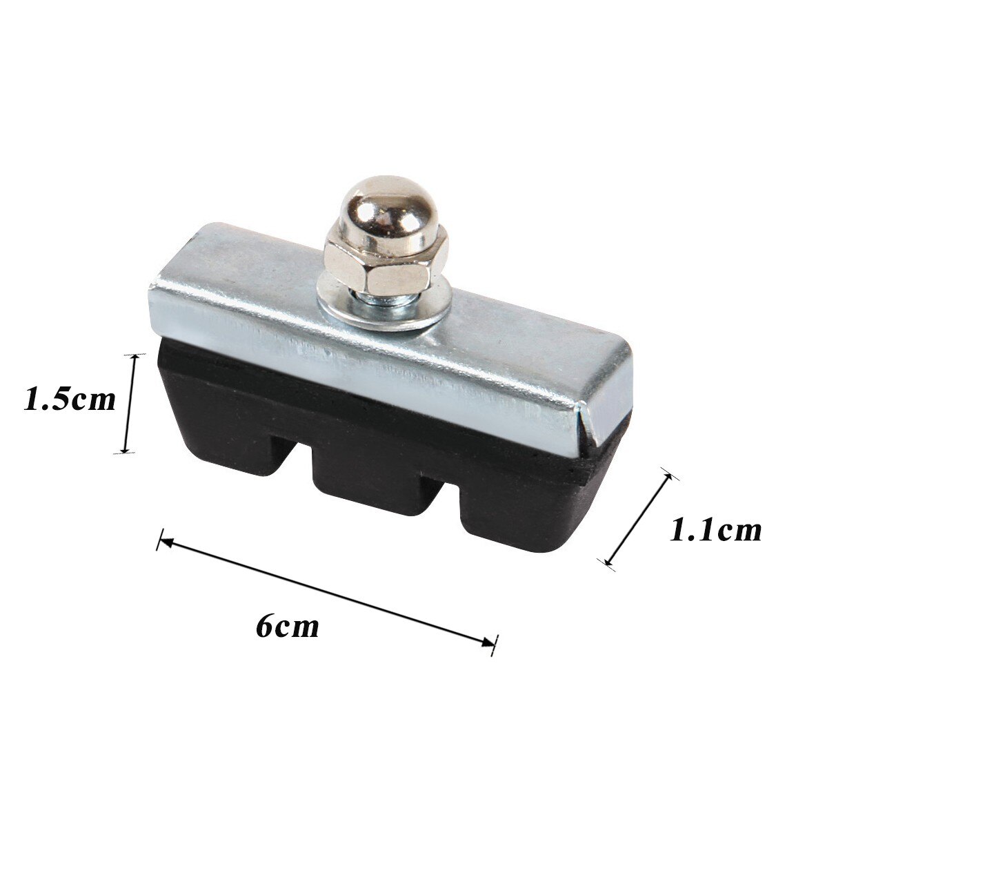 V-Brake Holder Schoenen Rubber Blokken Duurzaam Fietsen Accessoires 1 Paar Mountain Racefiets Remblokken Fiets Remmen Accessoires