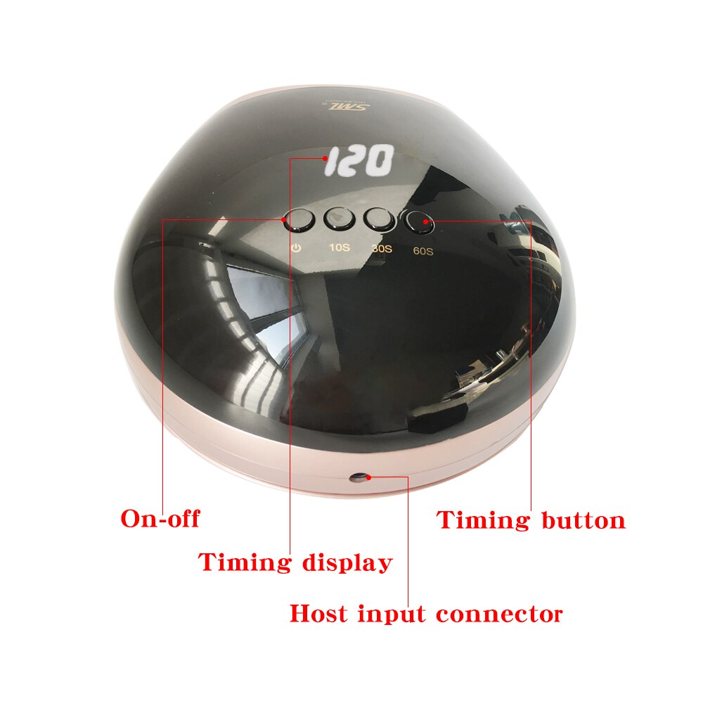 68W UV LED Nagel Droger Voor Alle Nagel Gels Dual Licht Nail Lamp Nail Art Tool 10 s/ 30 s/60 s Timer Professionele Nail Lampen LCD Display