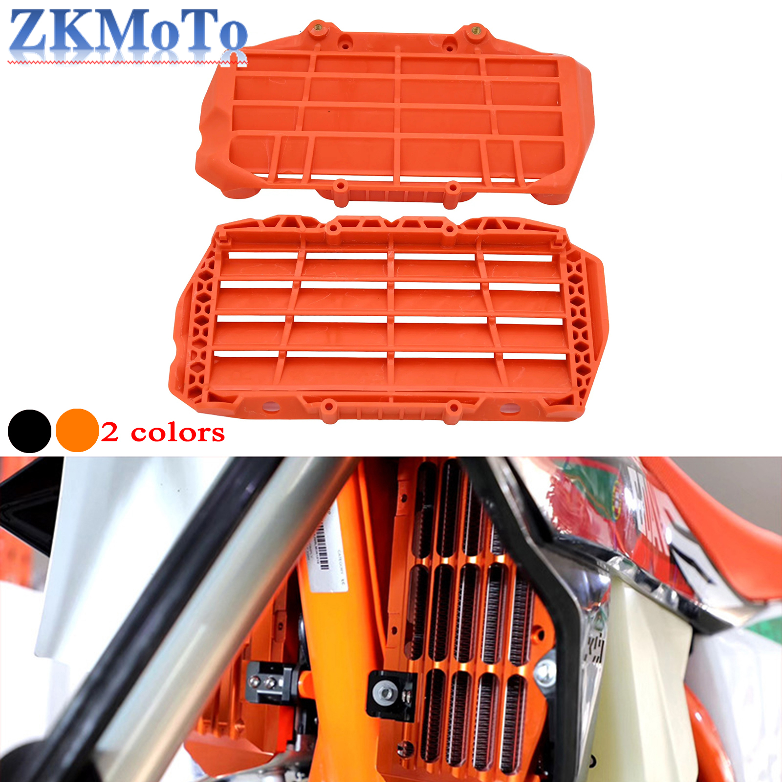 Couvercle de protection de grille de radiateur en plastique pour moto, pour KTM XCF XCW XCFW XCRW EXC SX XC SXF SXS 125 150 200 250 350 450 525