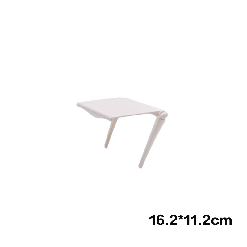 Adjustable Multifunctional Screen Top Monitor Shelf No Punching TV Set Top Box Router Computer Storage Shelves: white 16x11cm