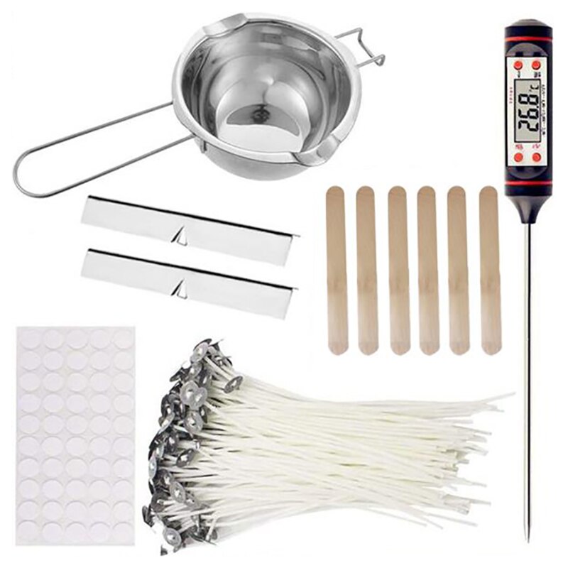 DIY Candle Crafting Tool Kit,DIY Candles Craft Tools Candle Wick Candle Making Tool for Beginner Candle Making: Default Title
