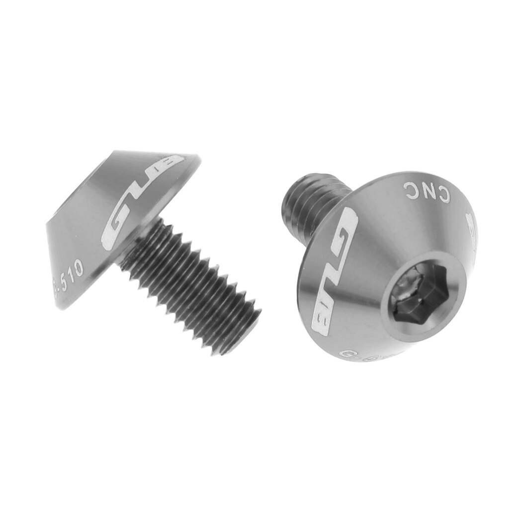 2 Pieces Bike Water Bottle Cage Holder Bolt Threaded Screws