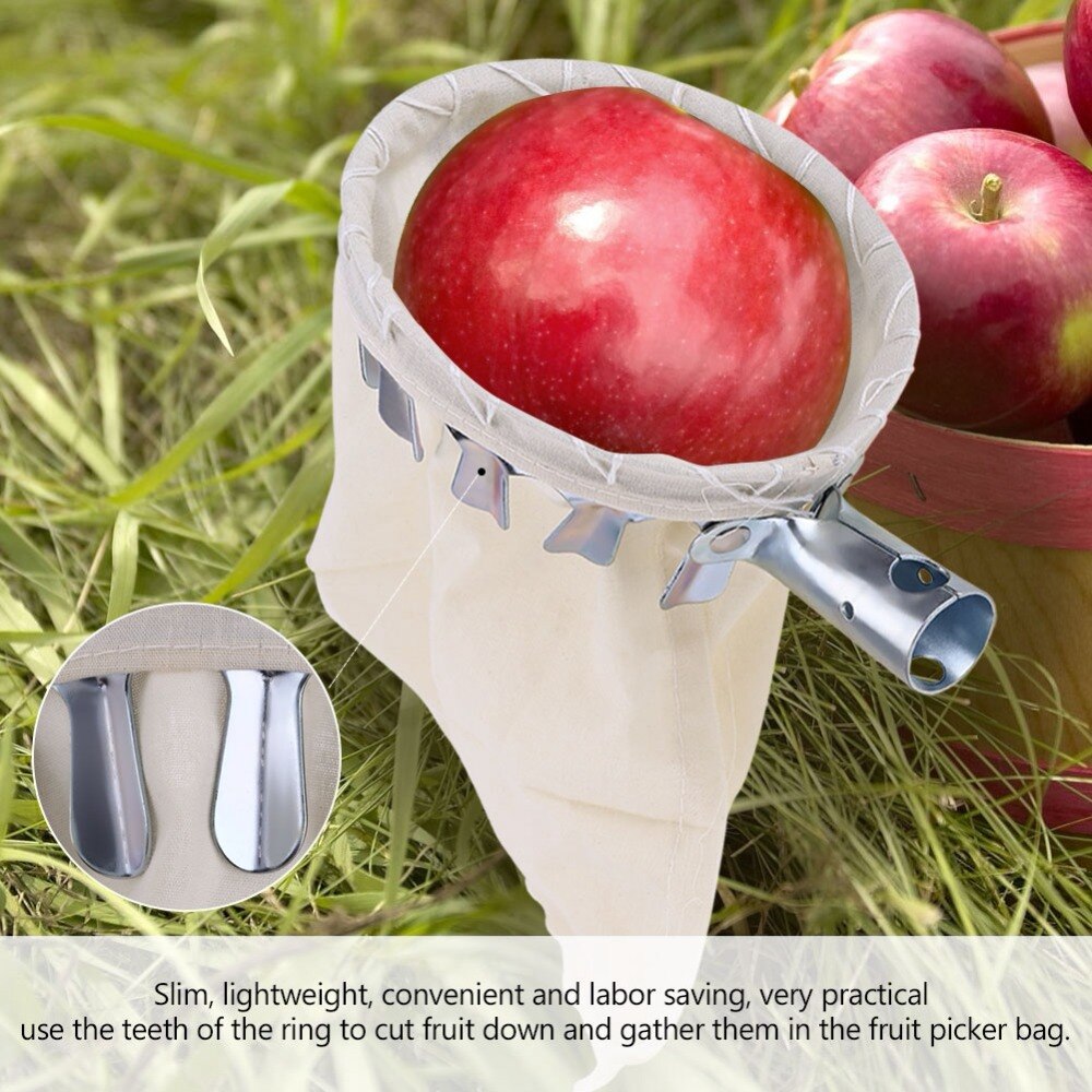 Fruit Picker Head Basket Fruit Picking Tools Fruits Catcher for Harvest Picking