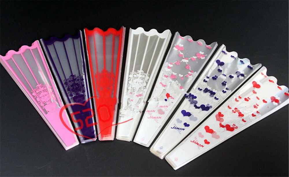 100pcs mini Transparency Bag Rose Single Flower Bag Bouquet Wrapping Paper Plastic Opp Bag Floral Packaging Materials Accessory