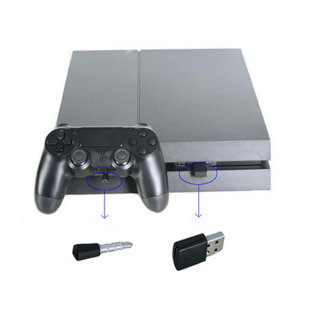Draagbare Bluetooth Dongle Usb Adapter Voor Ps4 3.5Mm Bluetooth USB2.0 Adapter Voor PS4 Stabiele Prestaties Bluetooth Oortelefoon